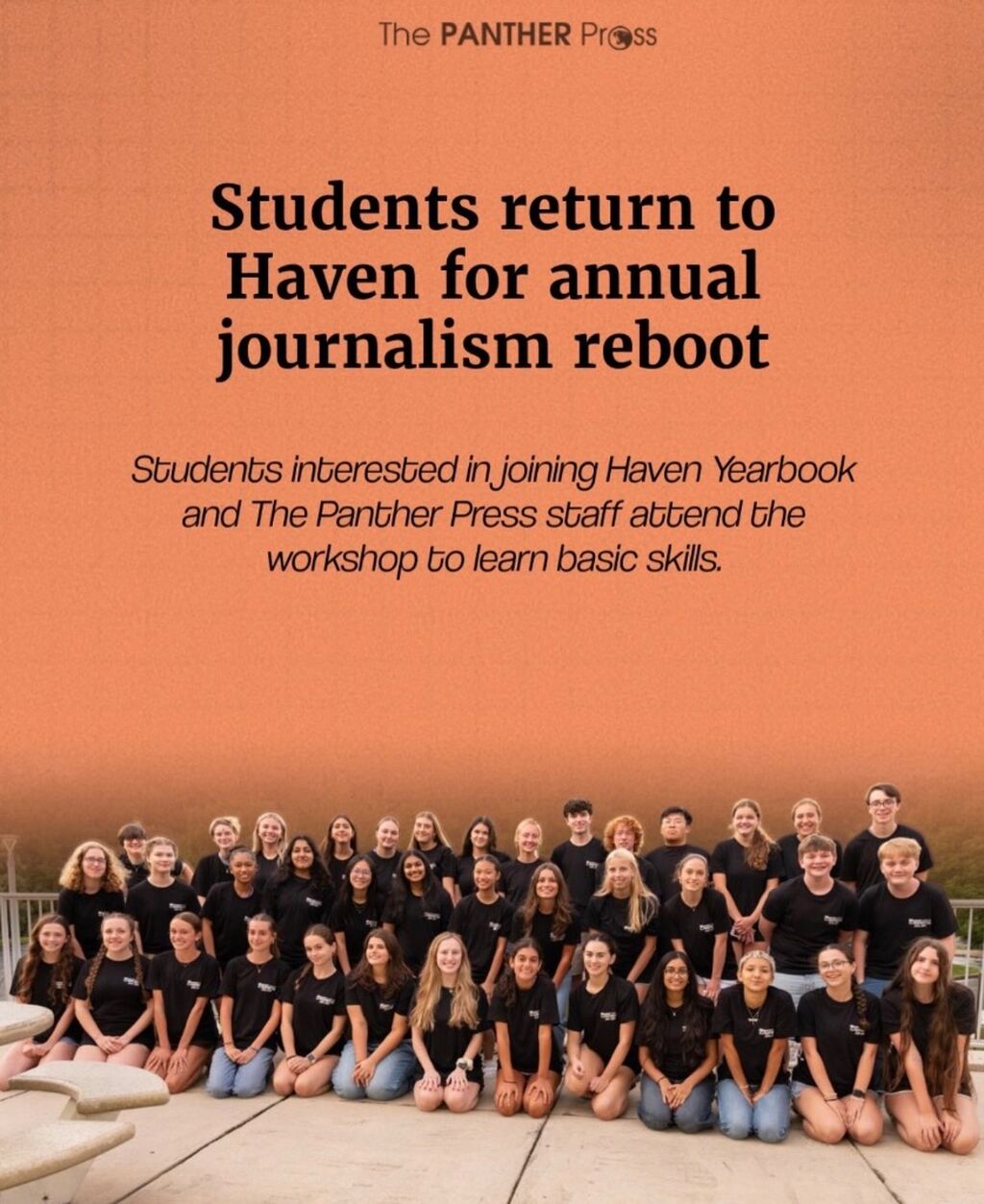 Students return to Haven for annual journalism reboot
