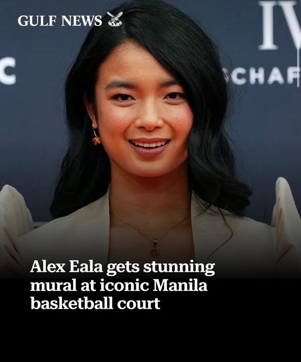 Alex Eala gets stunning mural at iconic Manila basketball court