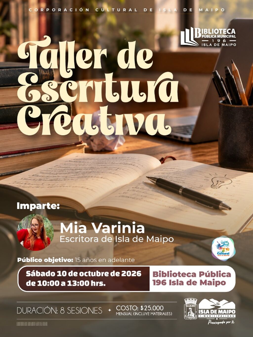 Inscripciones Taller de Escritura Creativa 