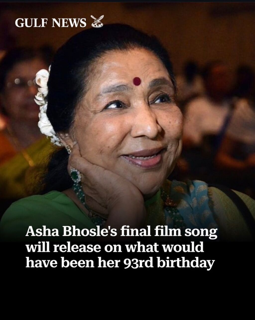 Asha Bhosle's final film song will release on what would have been her 93rd birthday