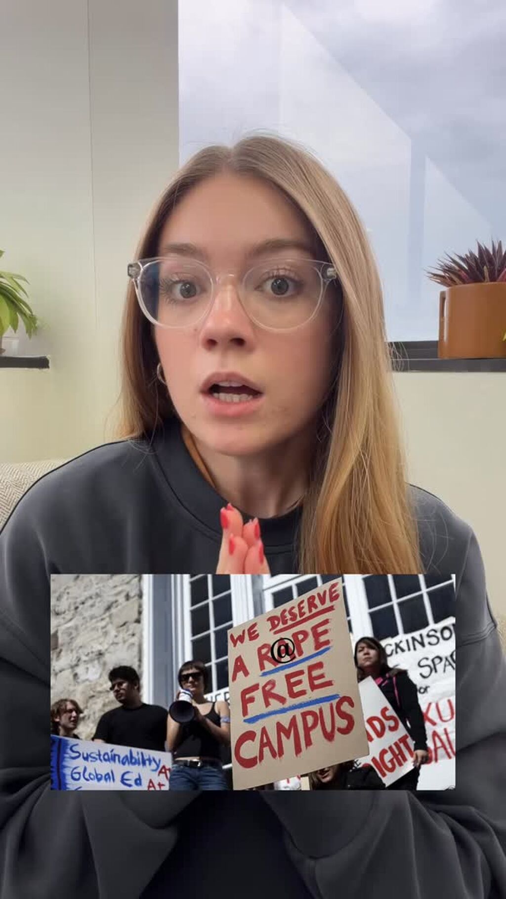 S*xual violence on college campuses is a serious...