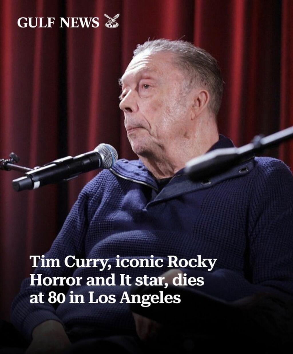 Tim Curry, iconic Rocky Horror and It star, dies at 80 in Los Angeles