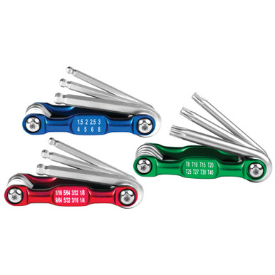 Aluminum Hex and Star Key Set