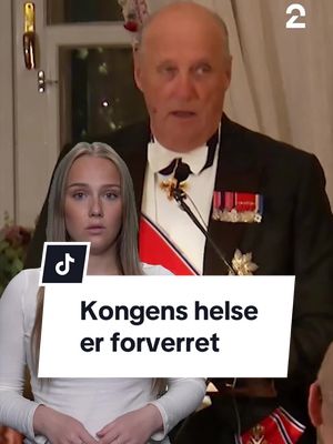 Kongens helse er forverret