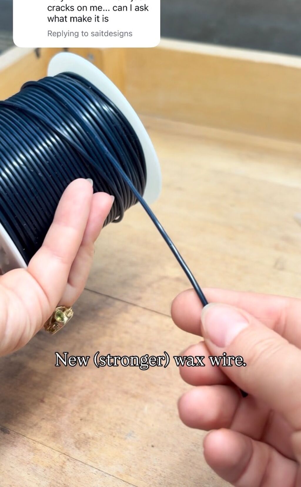 Wax Wire Spools