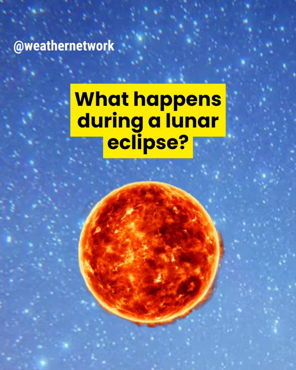  Tonight's Full Moon will produce a 'nearly-total' lunar eclipse in the sky