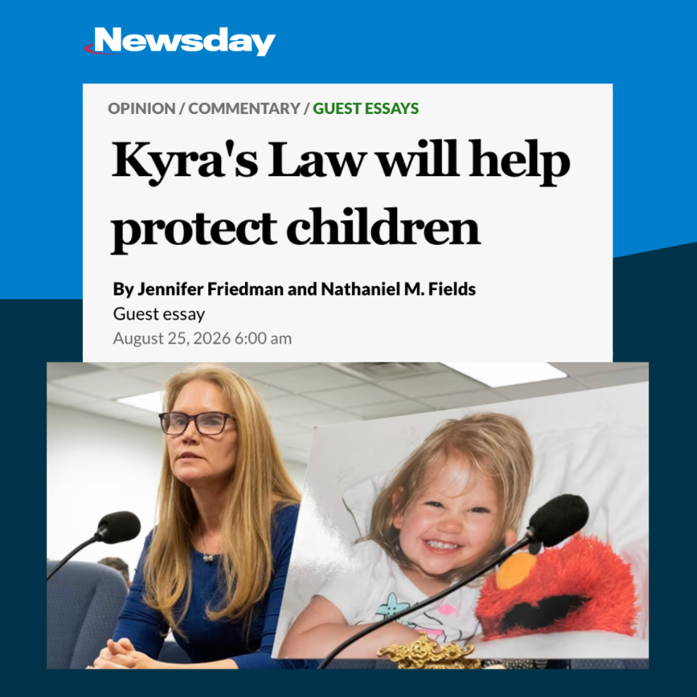 Kyra's Law will help protect children