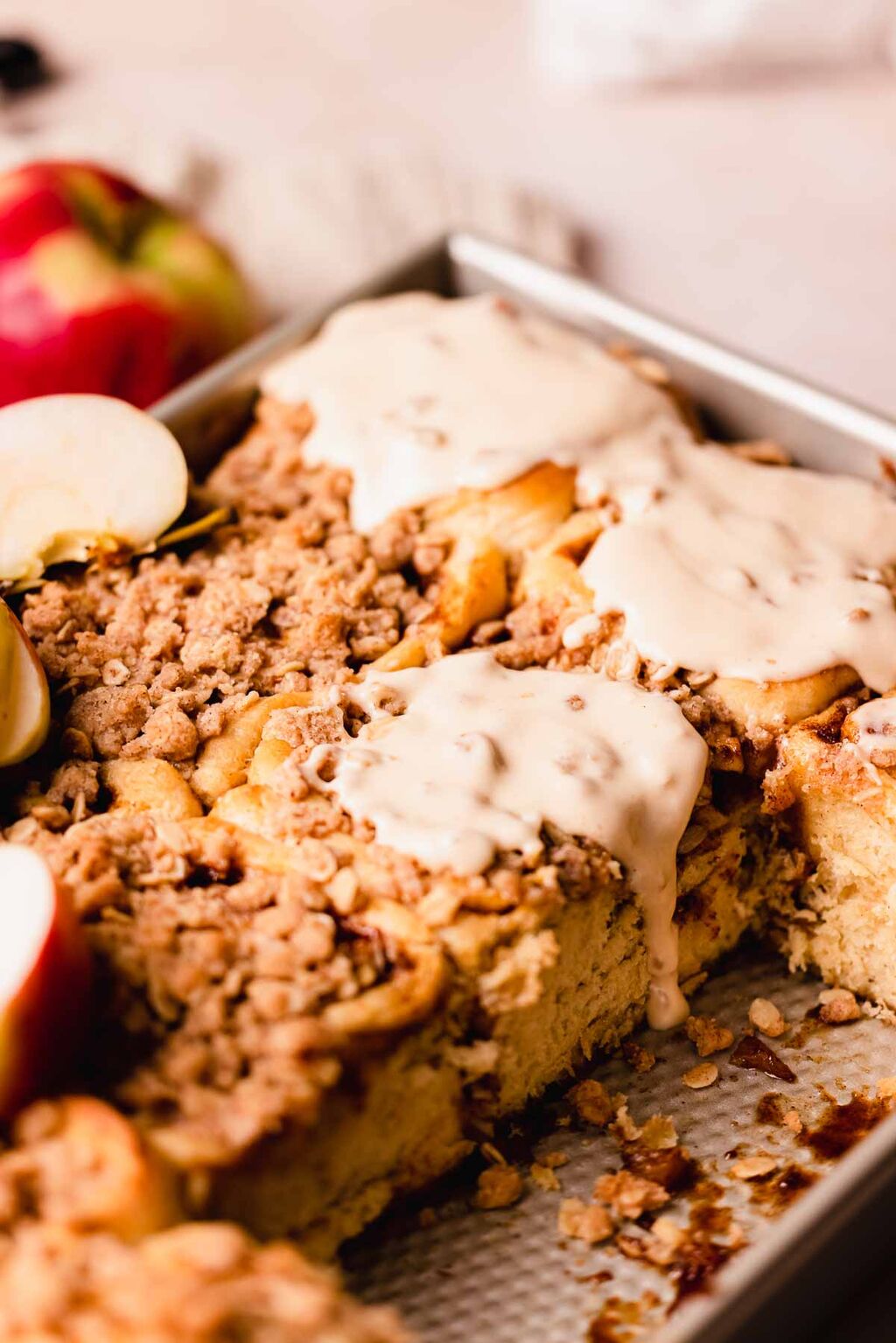 Caramel Apple Pie Cinnamon Rolls