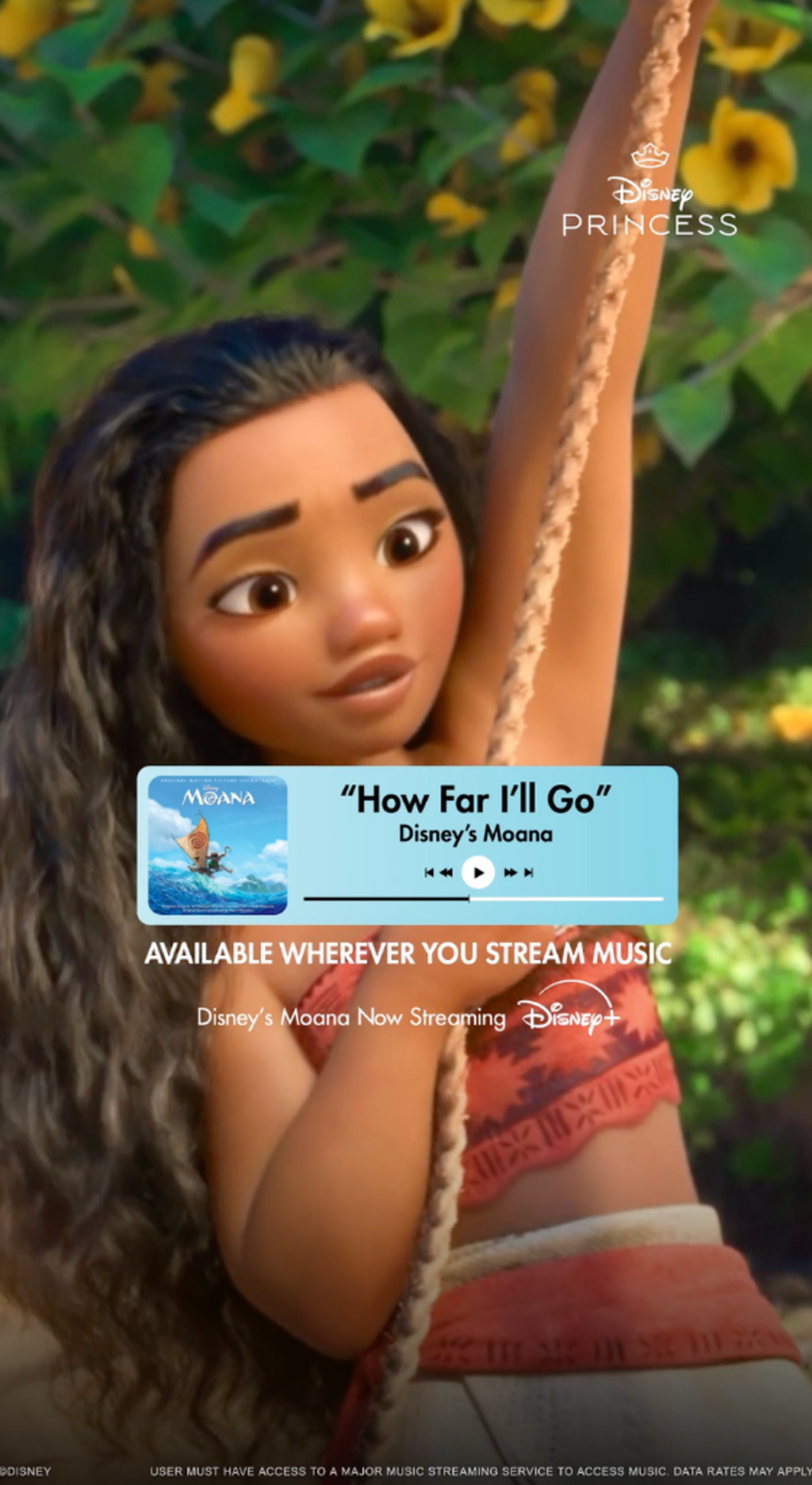 STREAM 'DISNEY PRINCESS' PLAYLIST HERE