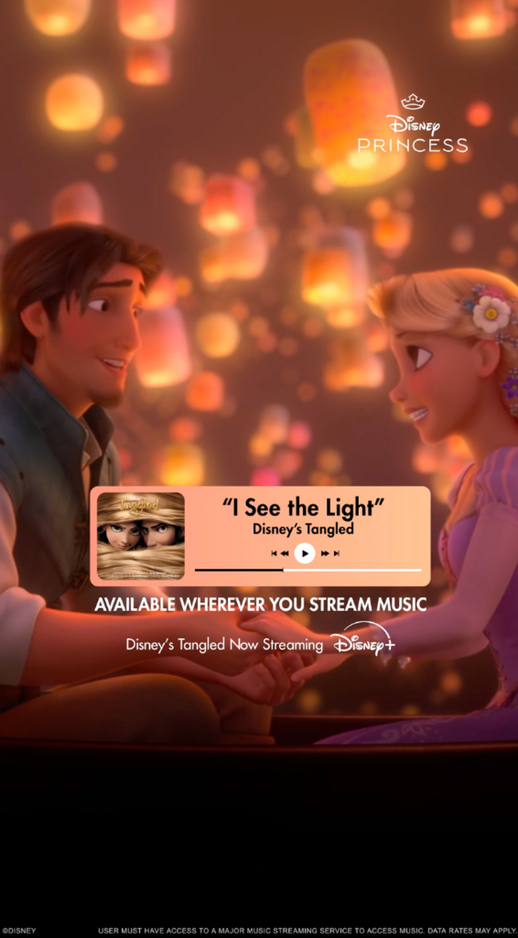 STREAM 'DISNEY PRINCESS' PLAYLIST HERE