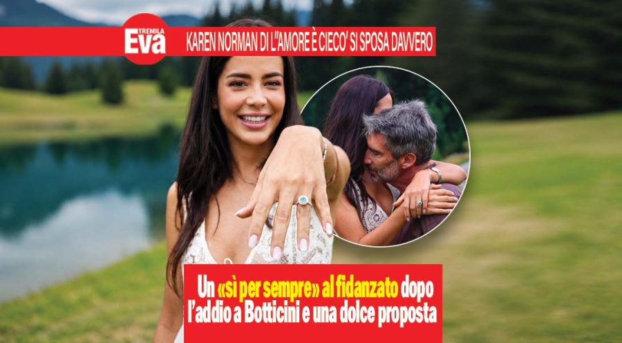 Karen Norman si sposa dopo &lsquo;L&rsquo;Amore &egrave; Cieco Italia&rsquo;