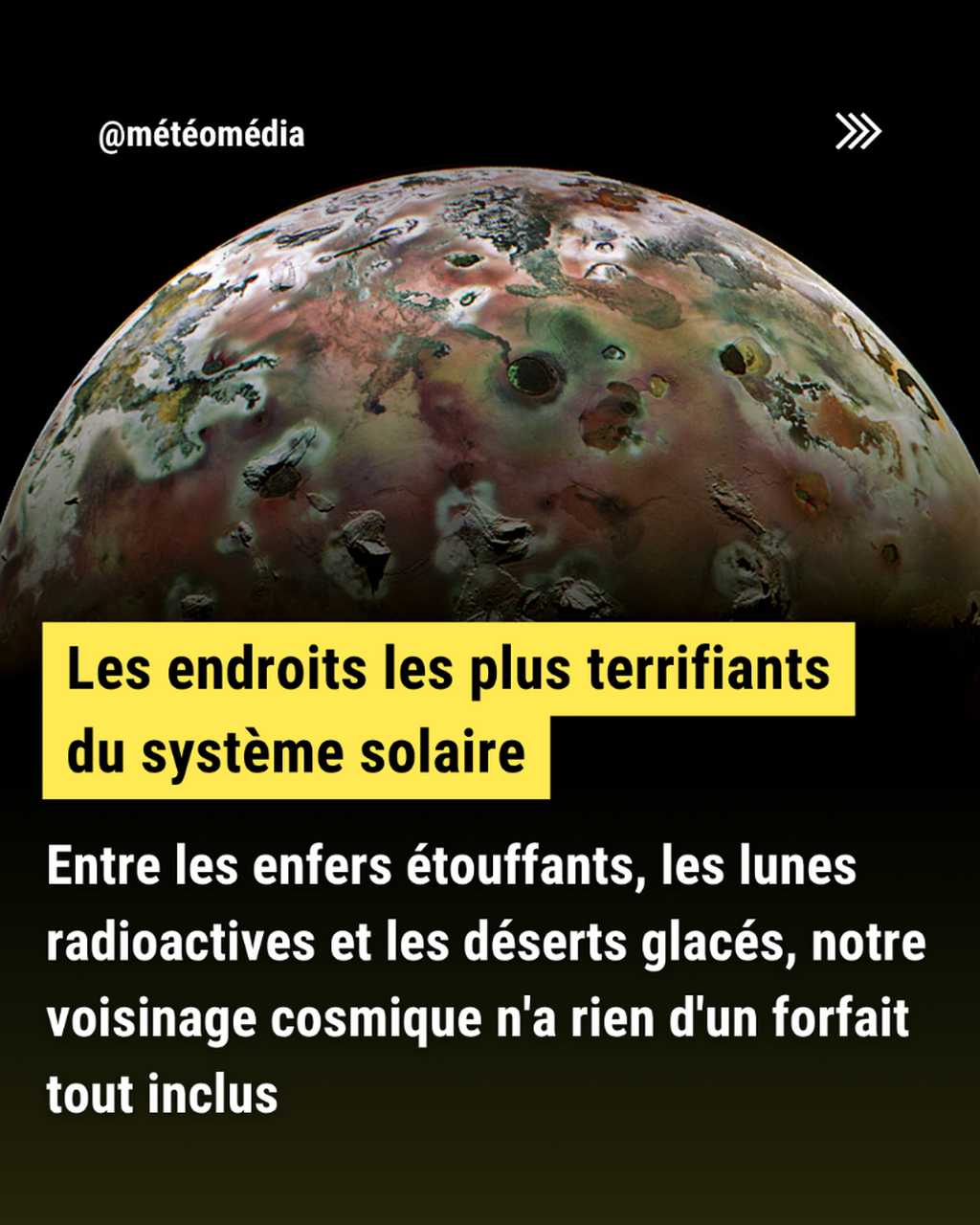 Les endroits les plus terrifiants du syst&egrave;me solaire