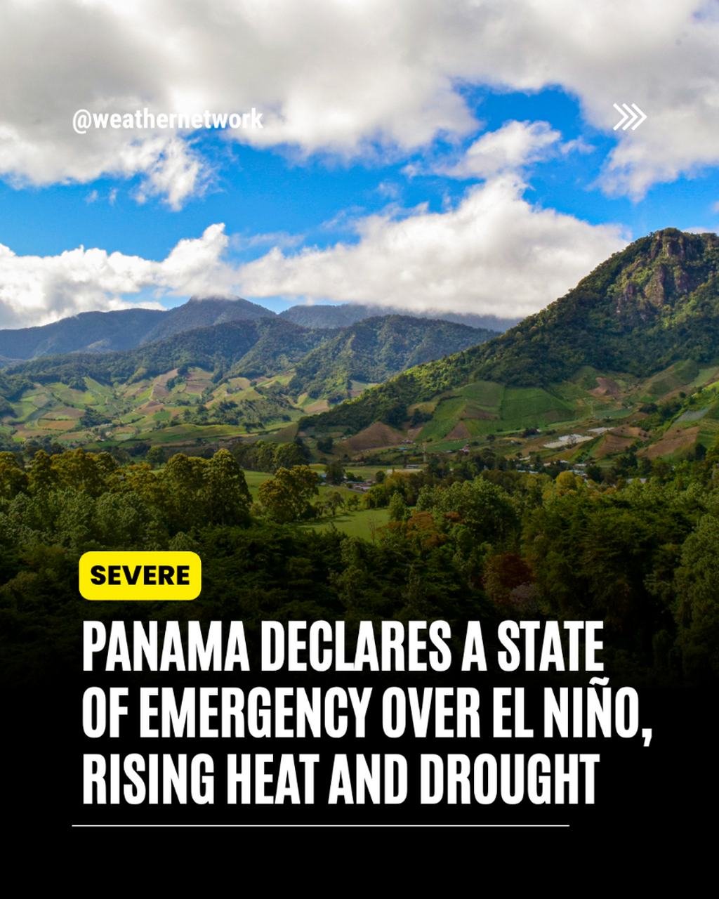 Panama declares a state of emergency over El Ni&ntilde;o, rising heat and drought