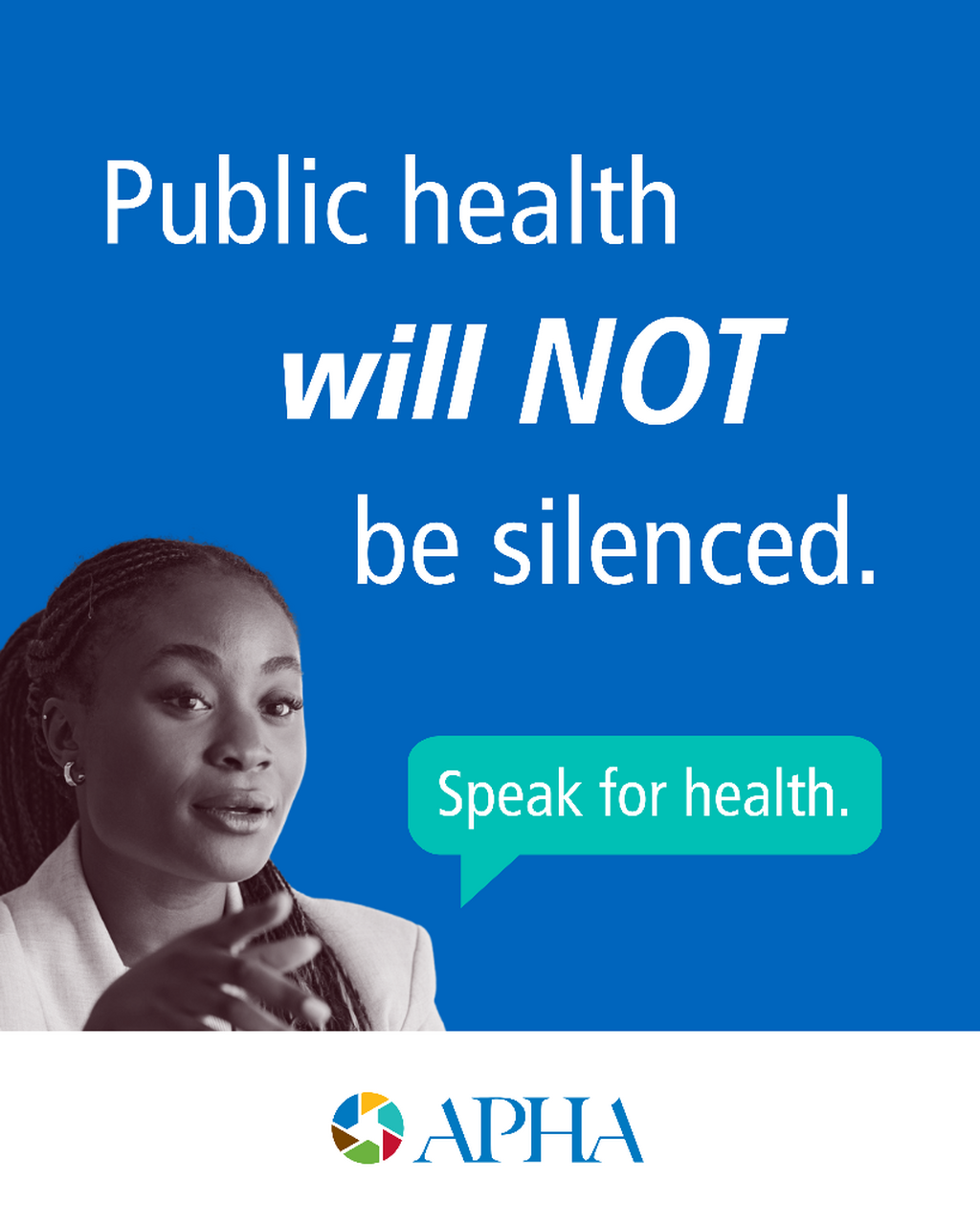 Public health will not be silenced.