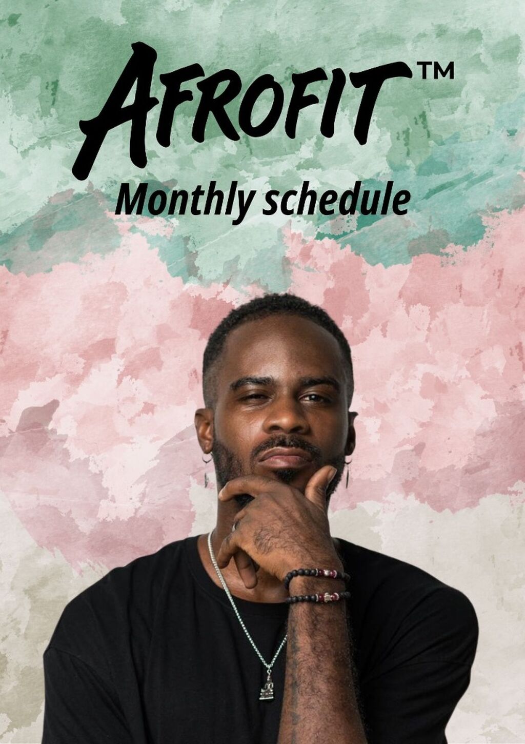 AFROFIT&trade; Monthly Schedule - SEPTEMBER