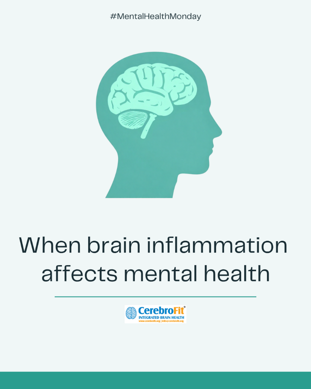 When brain inflammation affects mental health