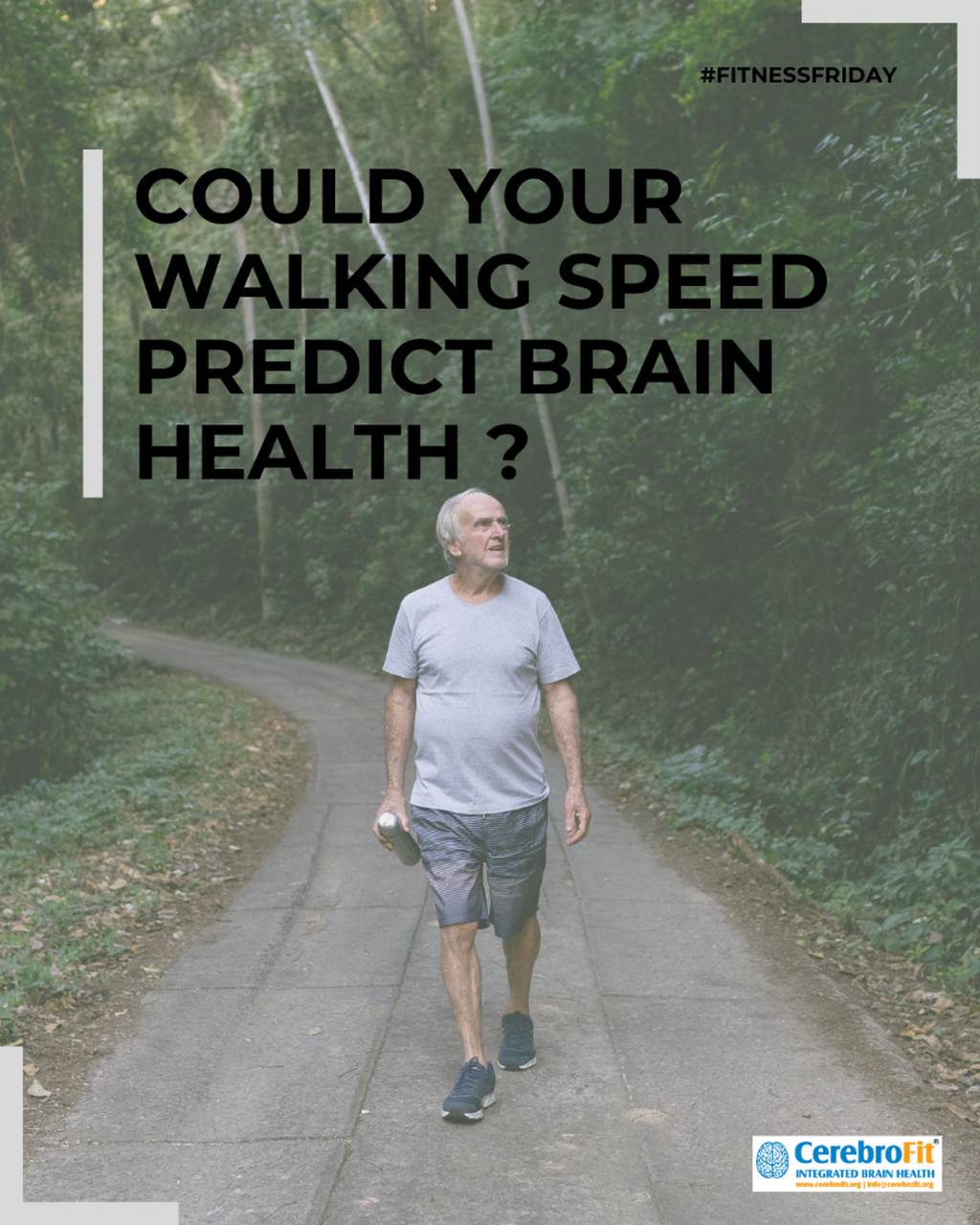 Could your walking speed predict brain health?