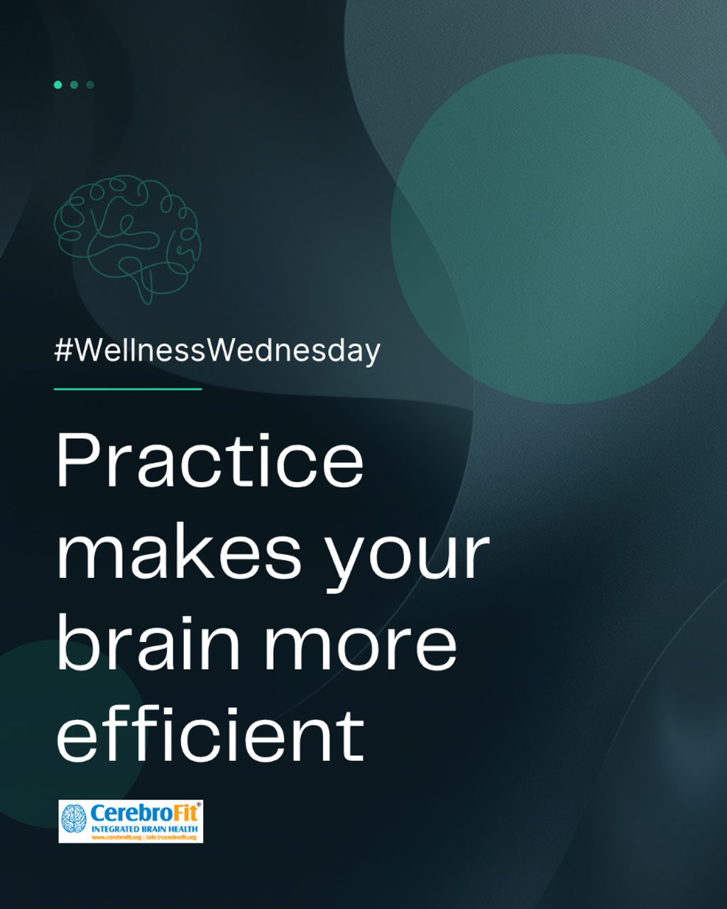 Practice makes your brain more efficient