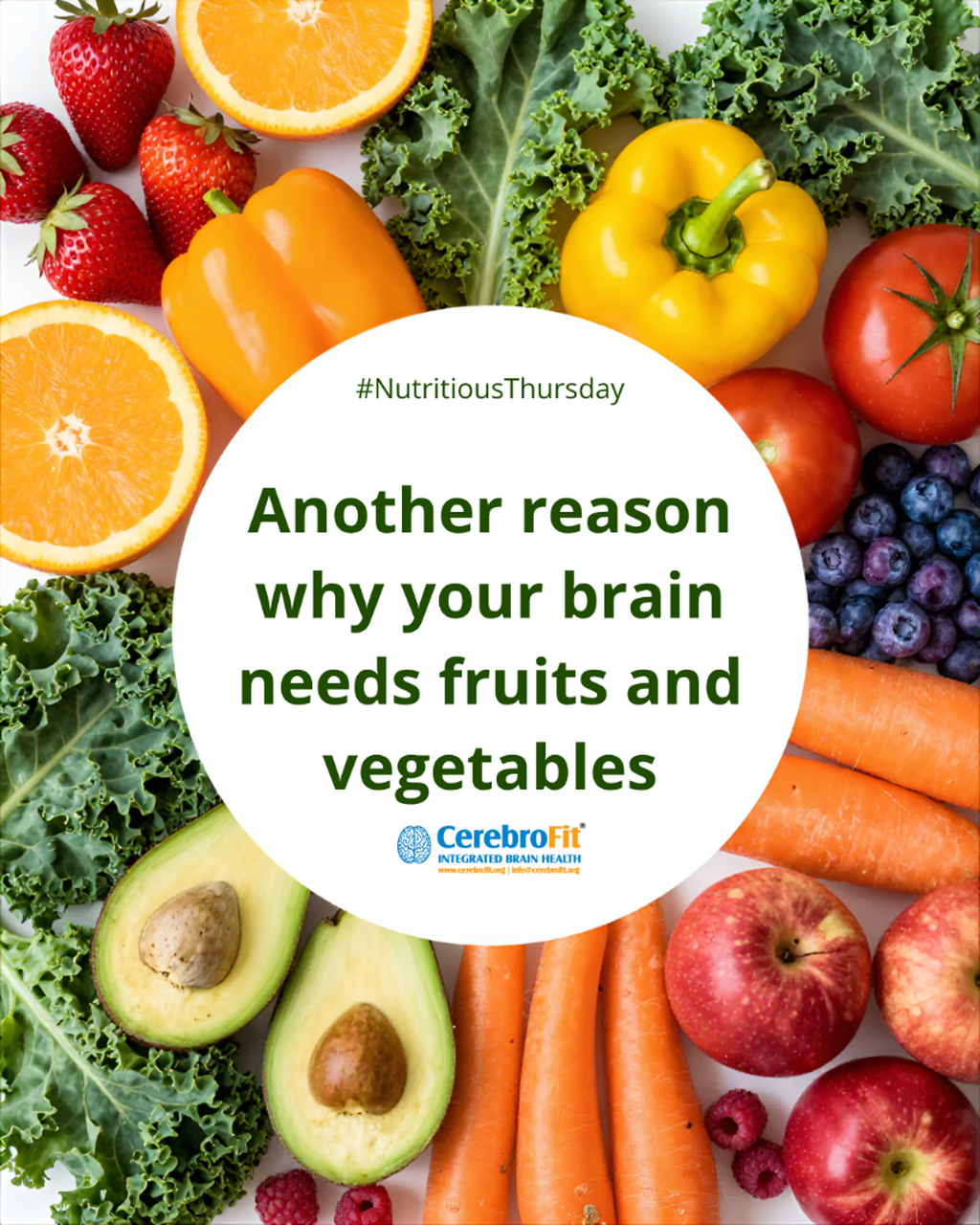 Another reason why your brain needs fruits and vegetables
