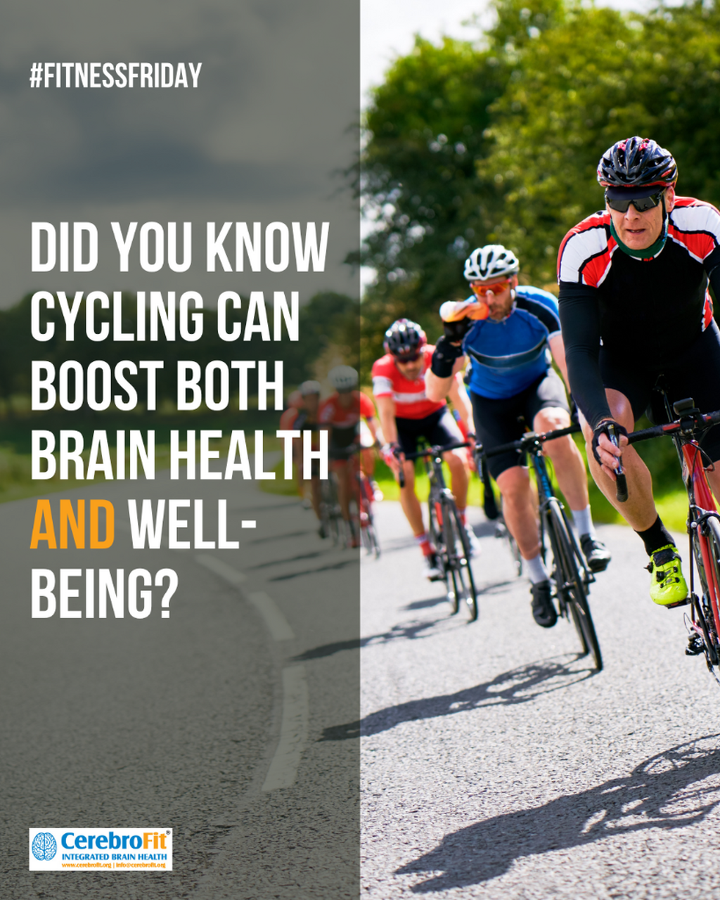 Did you know cycling can boost both brain health and well-being?