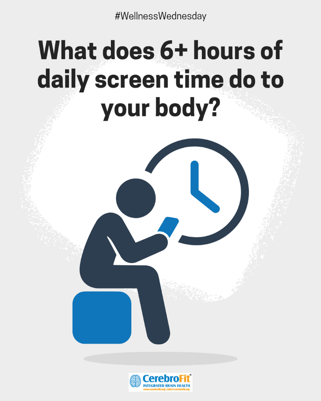 What does 6+ hours of daily screen time do to your body?