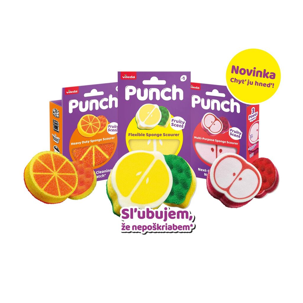 Vileda houbičky PUNCH