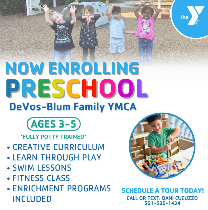 now enrolling preschool 