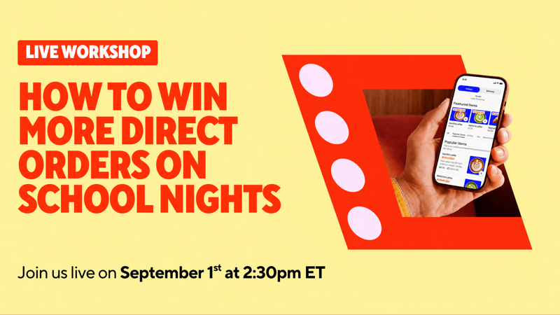 FREE Webinar: How To Win more Direct Orders on School Nights