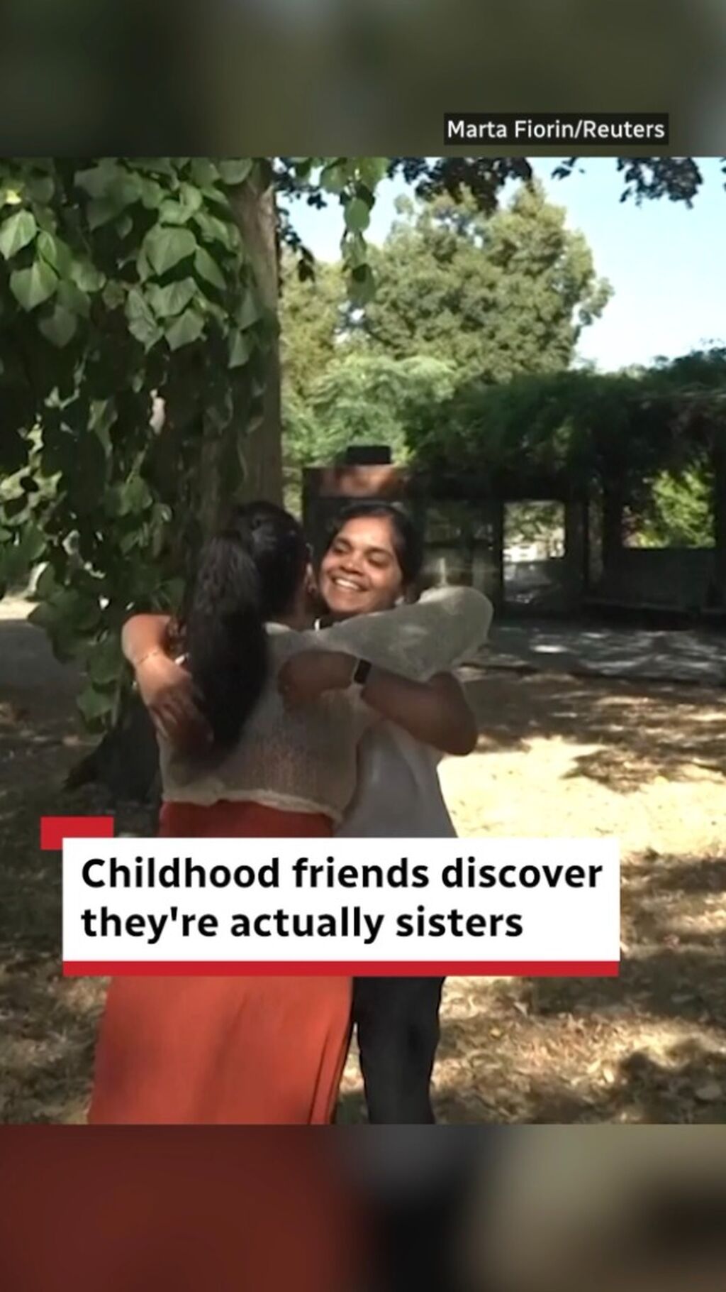 as it happens - sisters reunited