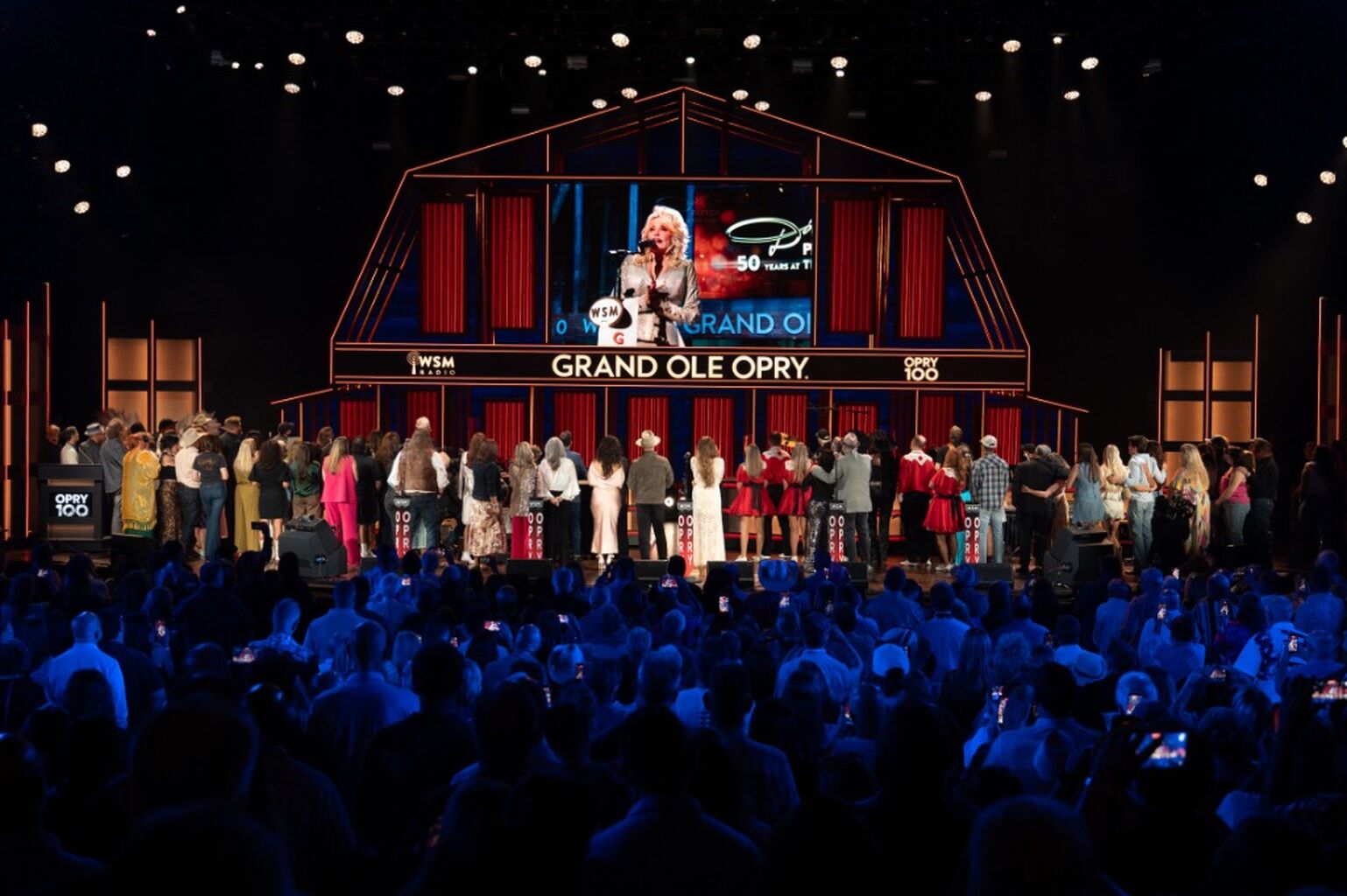 Dolly Parton Honored During Star-Studded Opry Show