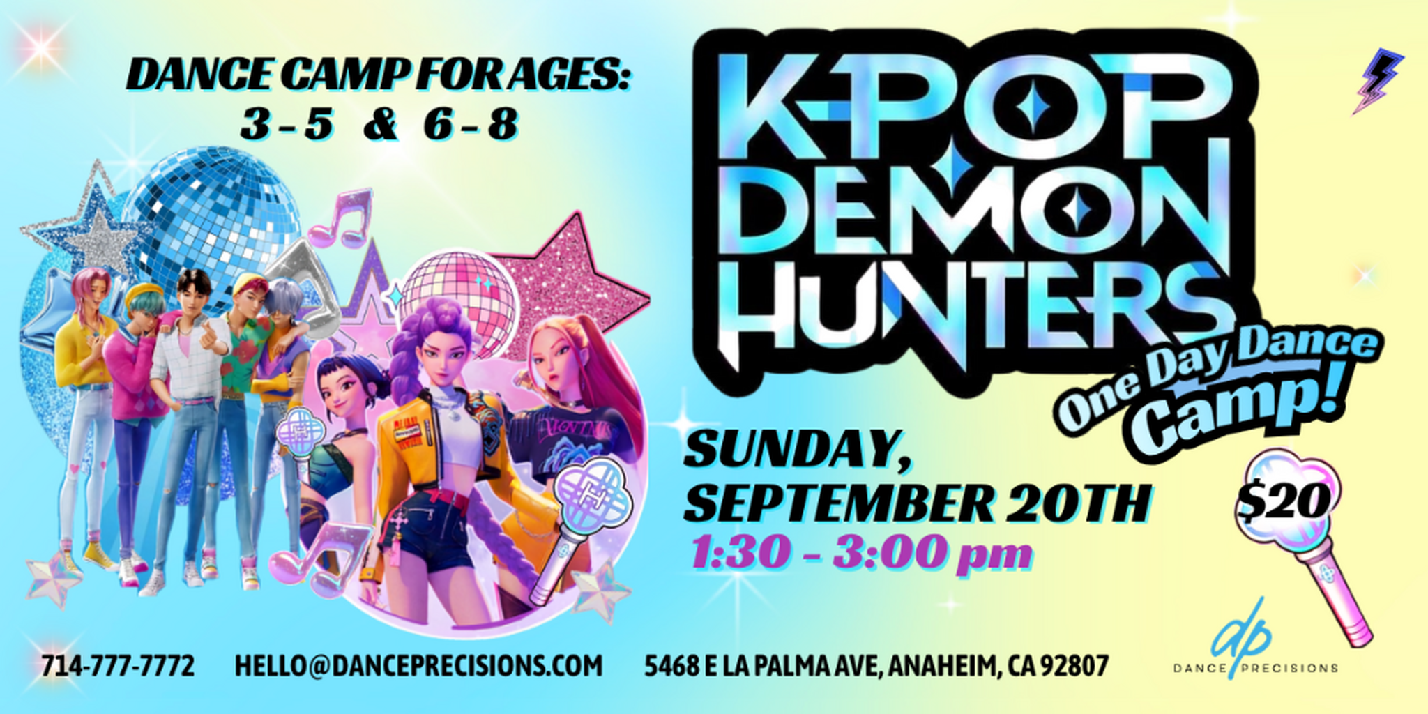 KPOP Demon Hunters | One Day Dance Camps &mdash; Dance Precisions