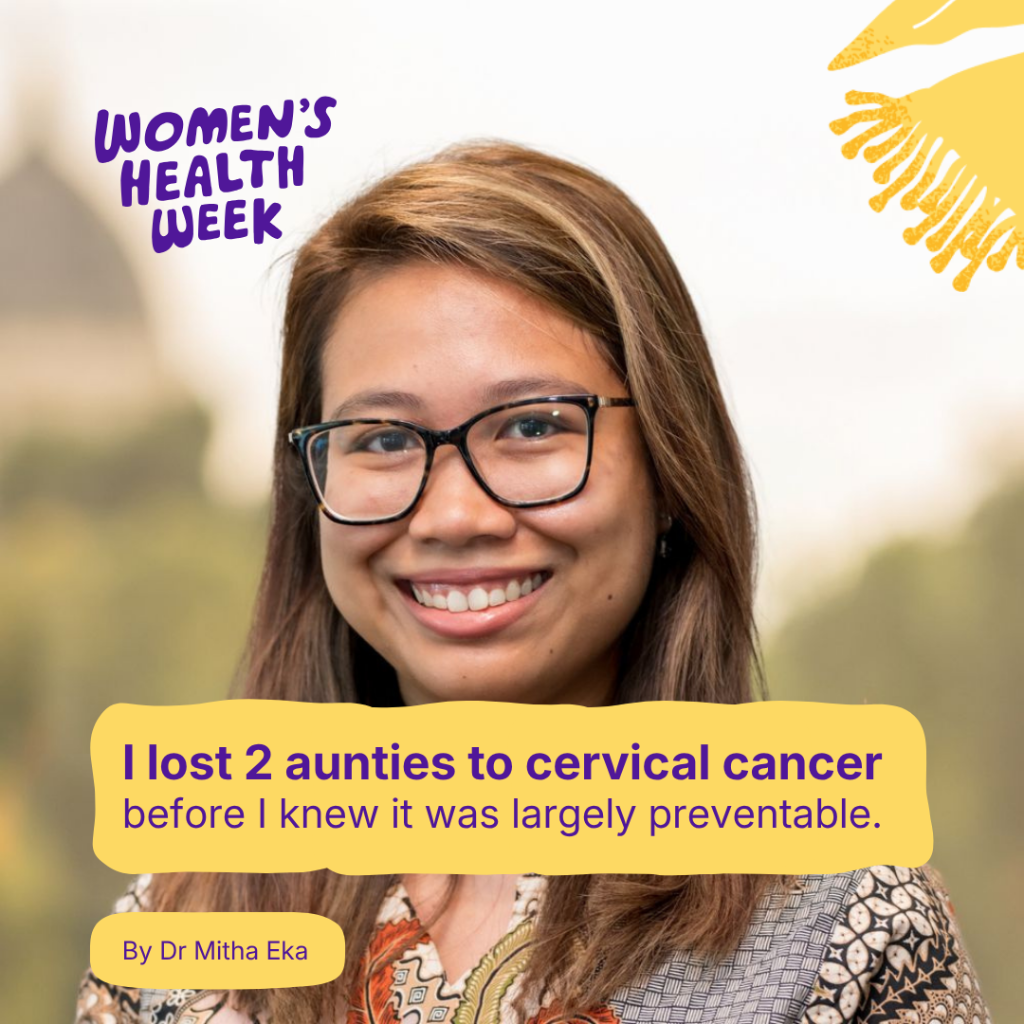 Dr Mitha Eka on demystifying cervical cancer and challenging taboos