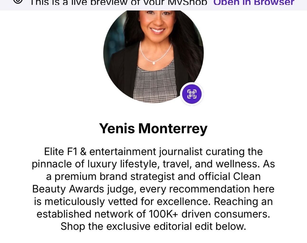 The Elite Edit: Curated by Yenis Monterrey 🏁