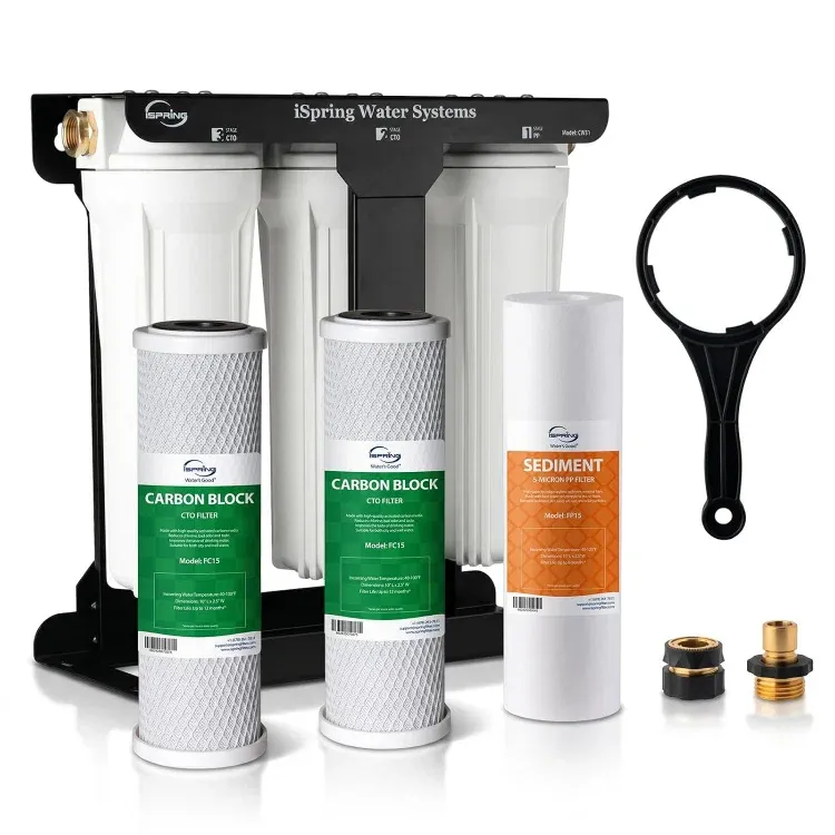 iSpring CW31-PFBV 3-Stage RV Water Filtration System | Code: FB3710 | 10% Off through Dec 31!
