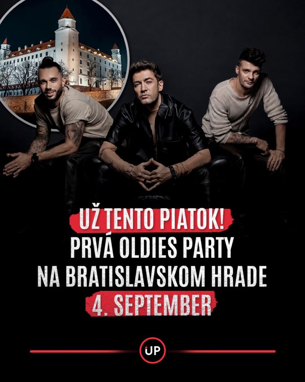 Už tento piatok! Prv&aacute; Oldies Party na Bratislavskom hrade 4. septembra