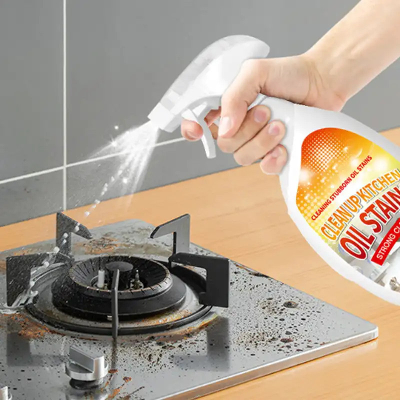 Clean Up Kitchen Oil Stain