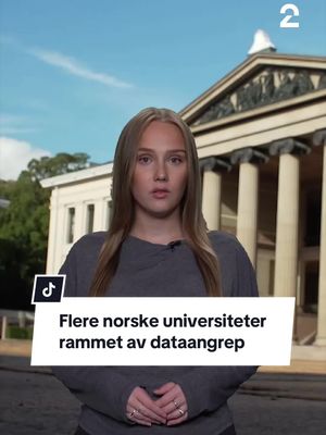 Flere norske universiteter rammet av dataangrep