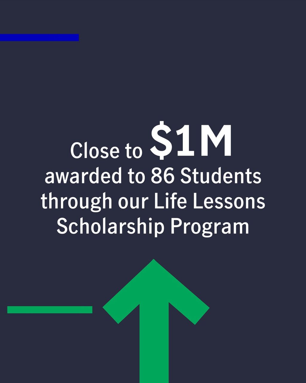 Manulife Life Lessons Scholarship