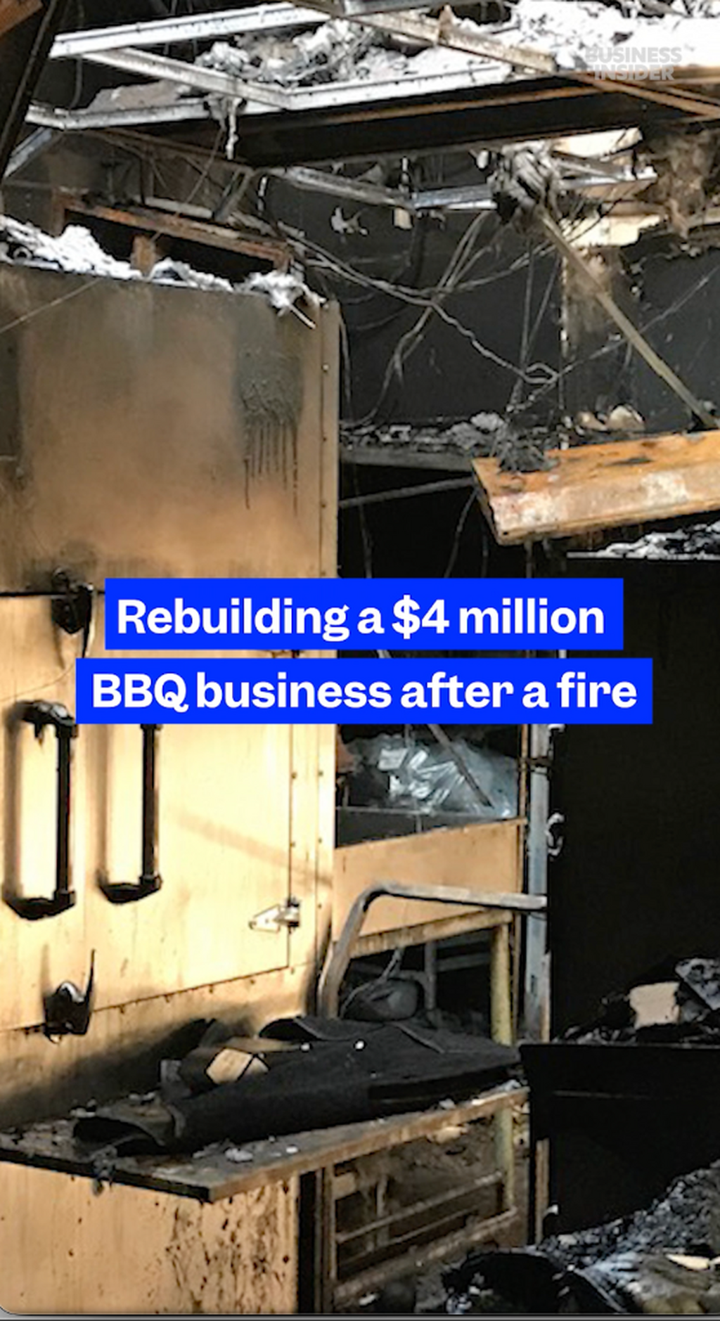 Rebuilding a $4 million BBQ business after a fire 