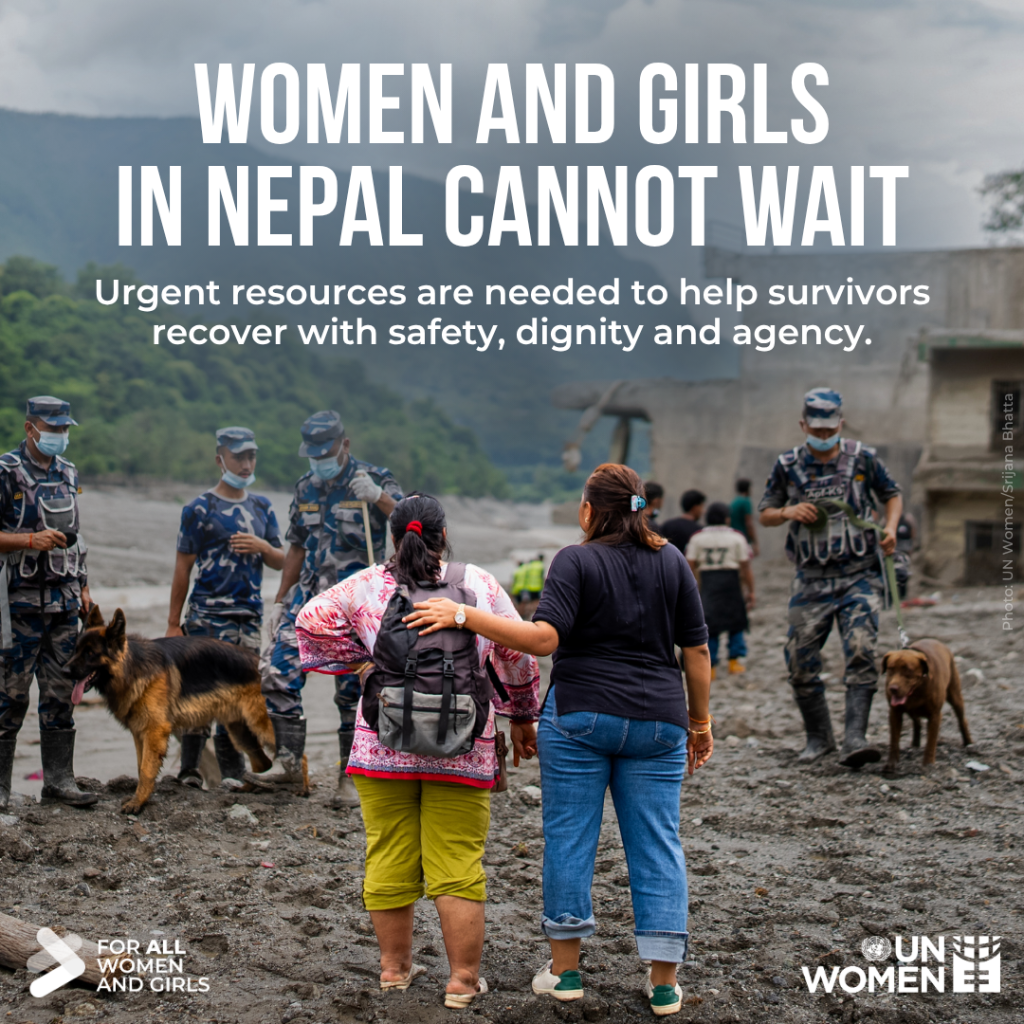 Nearly 160,000 women and girls impacted by Nepal flash floods
