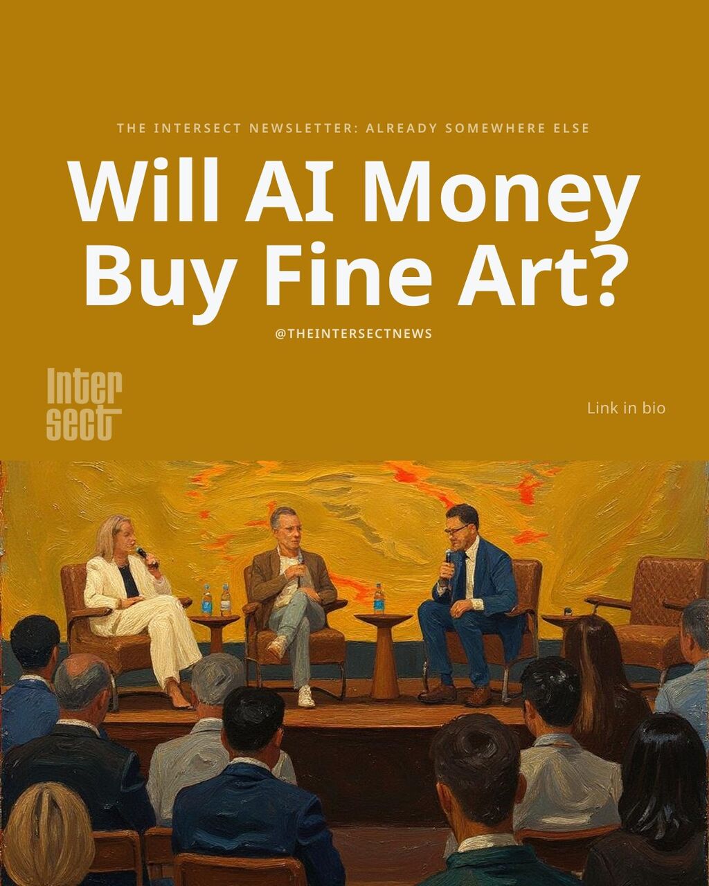 Christie's held another Art + Tech Summit, and the central question was basically: will the people g