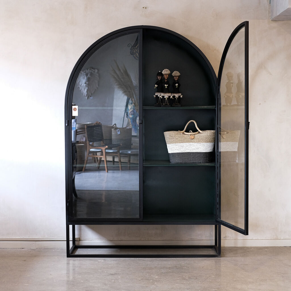 Artful Interiors: The Beautiful Arch Cabinet by Begin Interiors