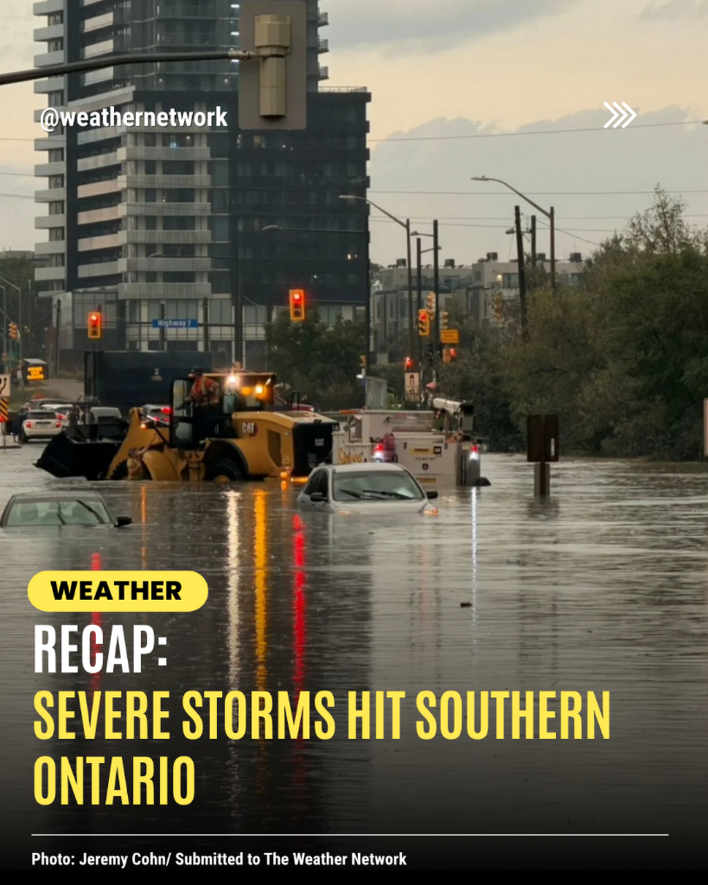 Severe storms move through southern Ontario