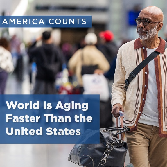 America Counts: World Is Aging Faster Than the United States