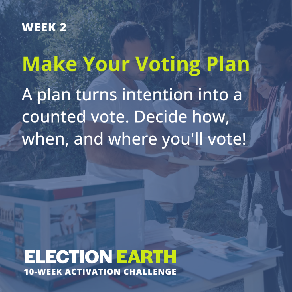 Make your plan to vote