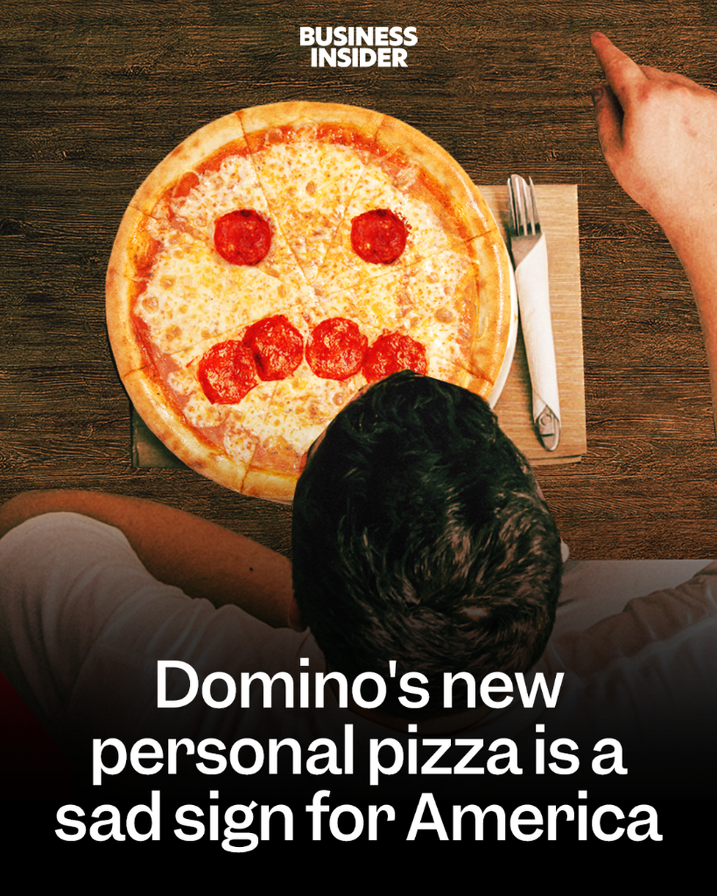 Domino's new personal pizza is a sad sign for America
