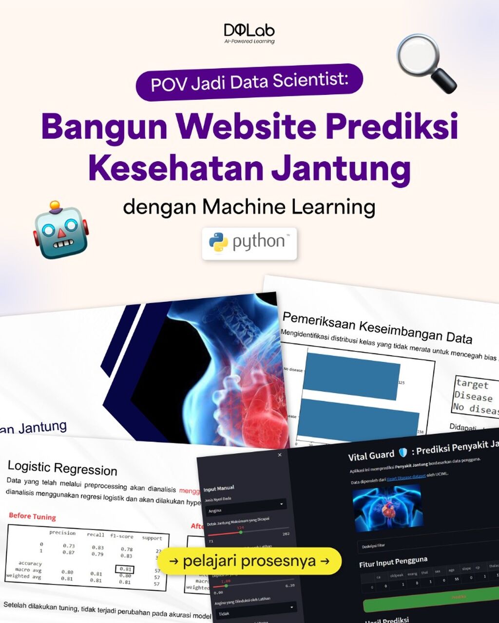 POV Jadi Data Scientist: Bangun Portofolio Website Prediksi!