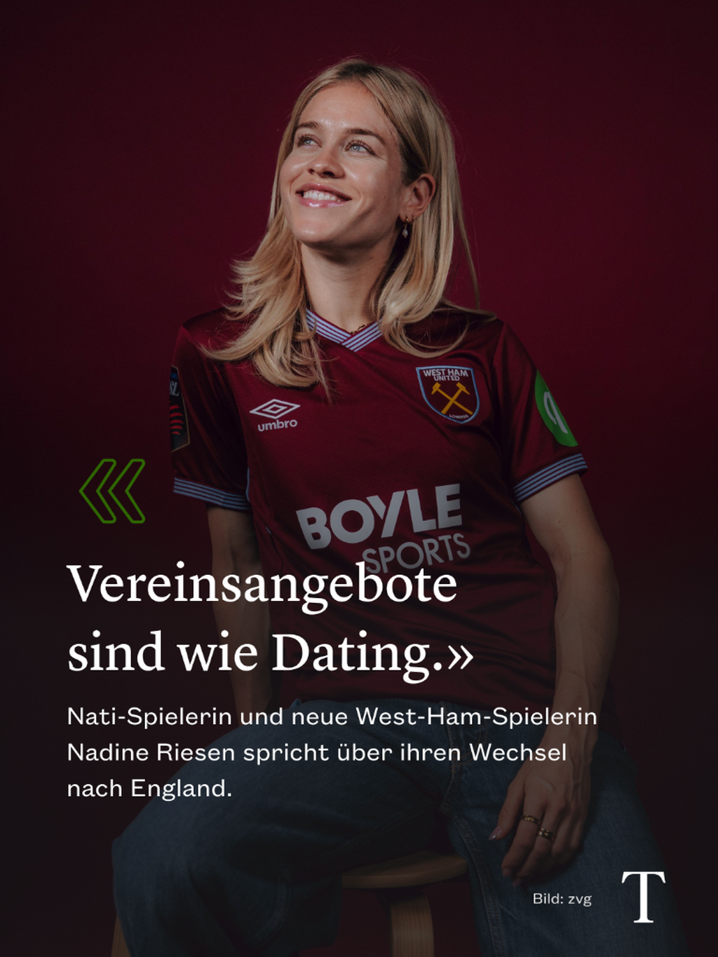 Nadine Riesen im Interview