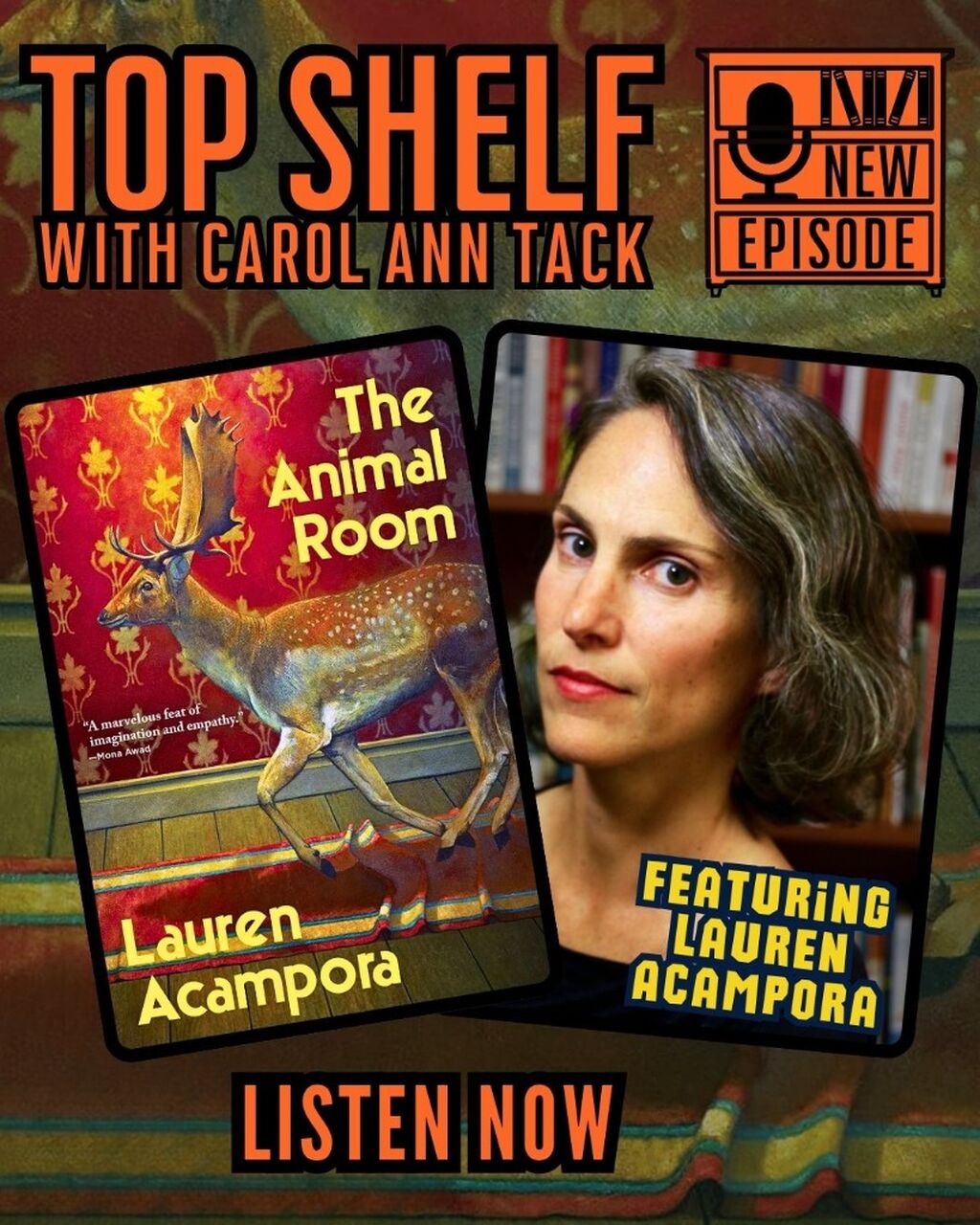 E179: Featuring Lauren Acampora, author of The Animal Room