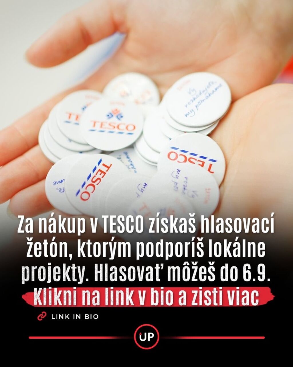 Rozhodni, ktor&yacute; projekt z&iacute;ska koľko financi&iacute;. Hlasovať m&ocirc;že&scaron; v predajniach Tesco po celom Slovensku.